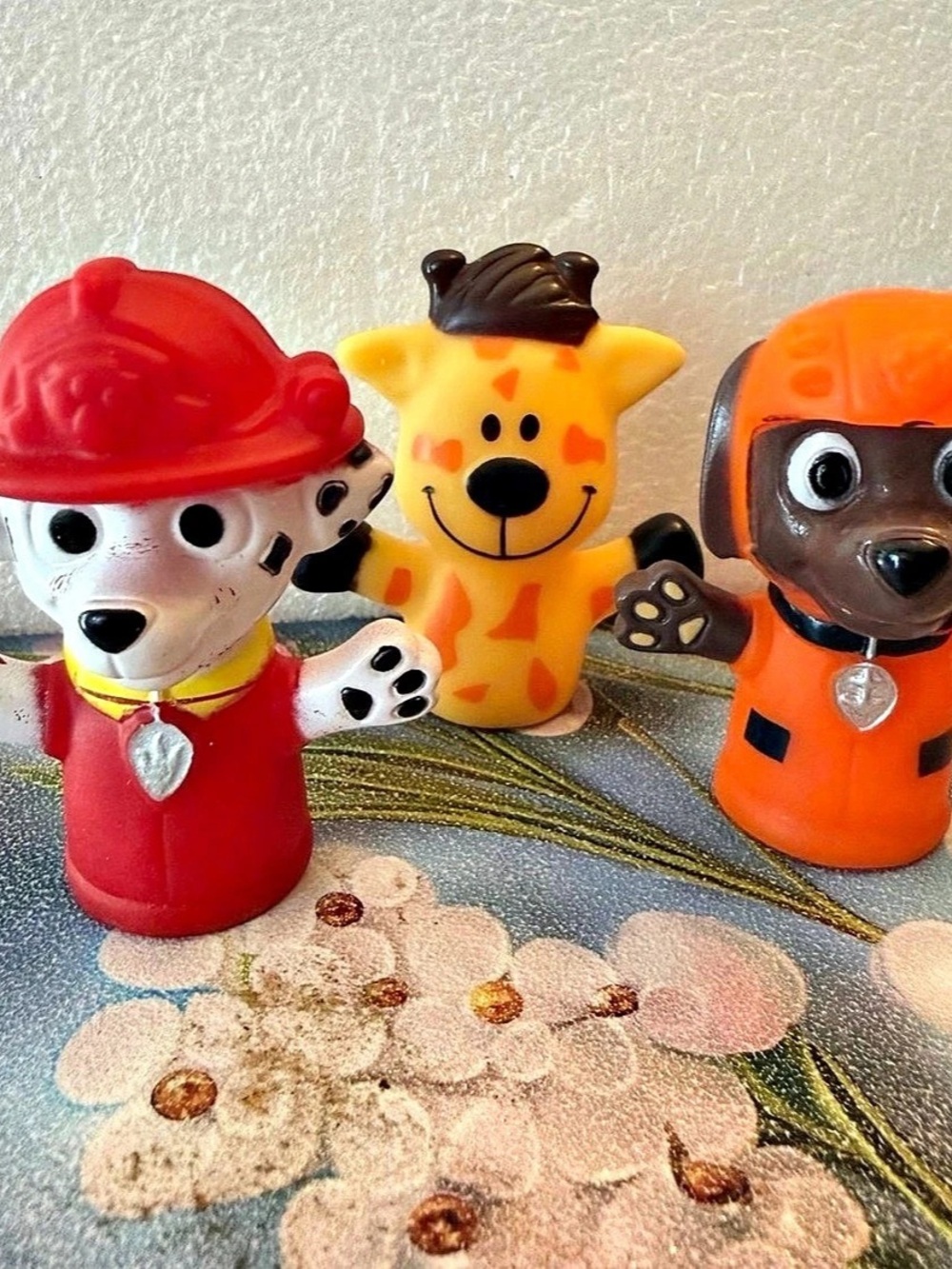 Nickelodeon PAW Patrol Bath Finger Puppets Set of 3
